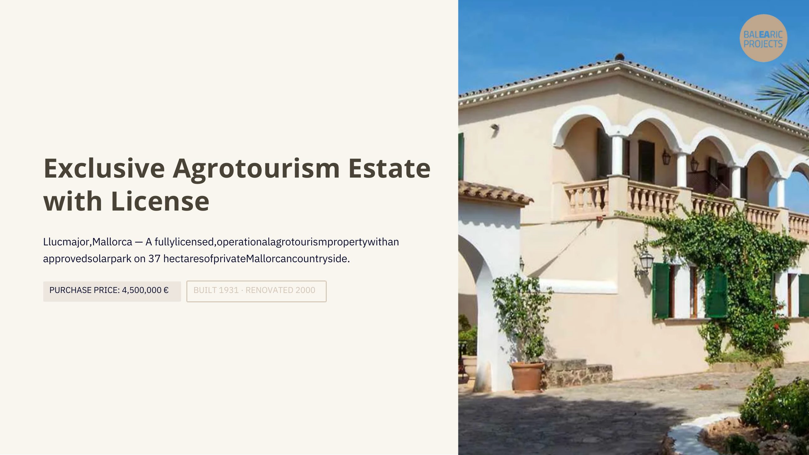 Agroturismo Llucmajor