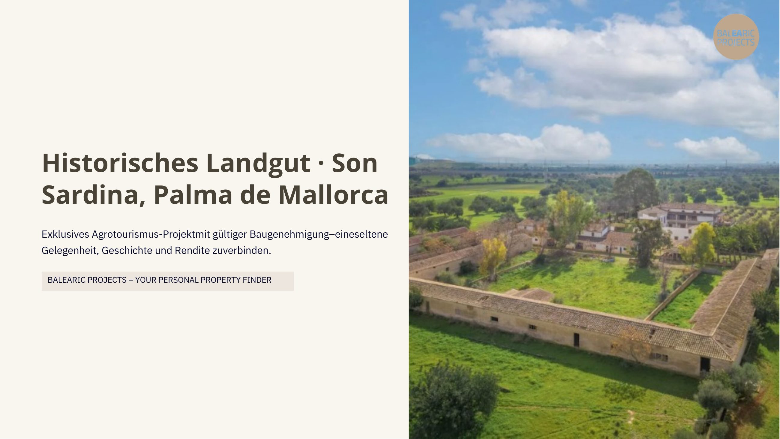 Historisches Landgut Son Sardina